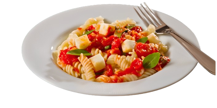 Prato de massa artesanal